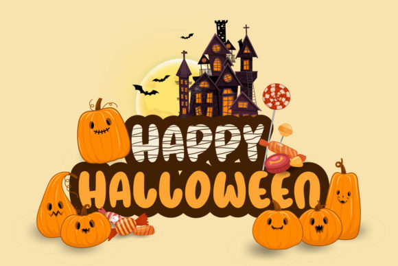 Mummy Cutenes Font PNG with transparent background - Preview 1