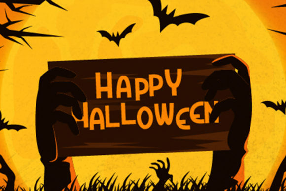 Pumpkin Party Font PNG with transparent background - Preview 1