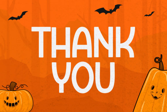 Pumpkin Party Font PNG with transparent background - Preview 5
