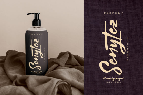 Quillajas Script Font PNG with transparent background - Preview 6