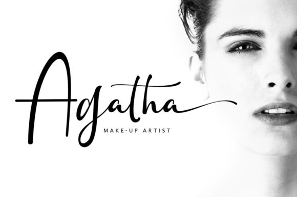 Aunther Signature Font - Preview 2