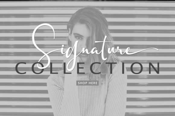 Aunther Signature Font - Preview 6