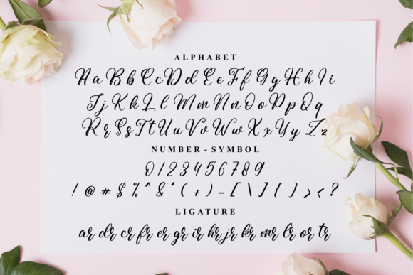Beauty Angelia Font - Preview 5