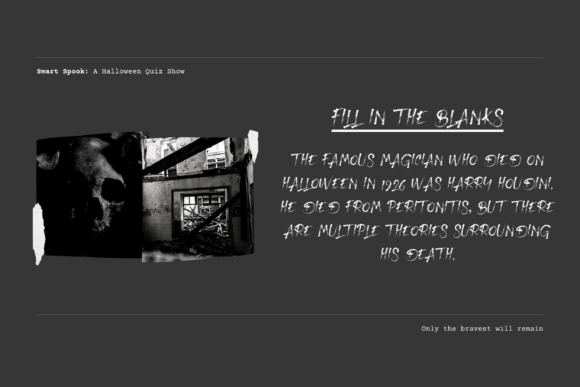 Blood Scratch Font - Preview 2