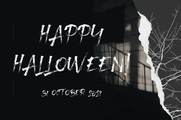 Blood Scratch Font - Preview 3