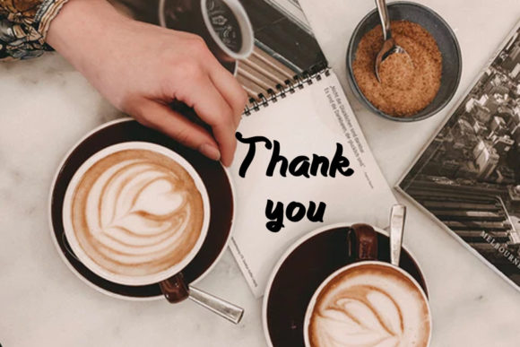 Chocolate Coffee Font PNG with transparent background - Preview 4