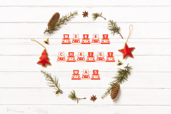 Christmas Snowman Font - Preview 6