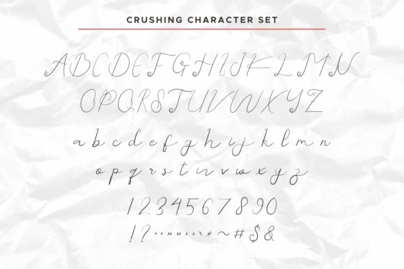 Crushing Duo Font - Preview 6