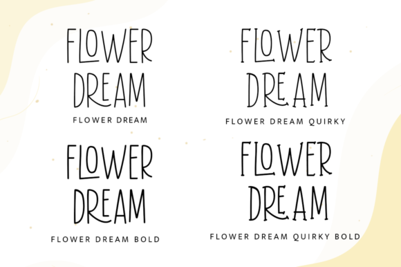 Flower Dream Font - Preview 6