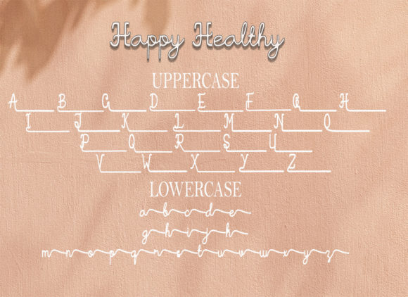 Happy Healthy Font Font - Preview 4