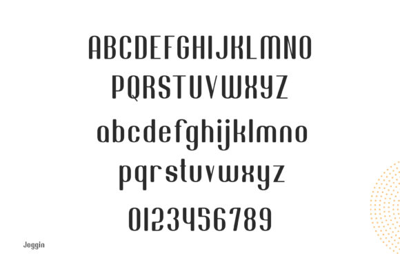 Joggin Font - Preview 4