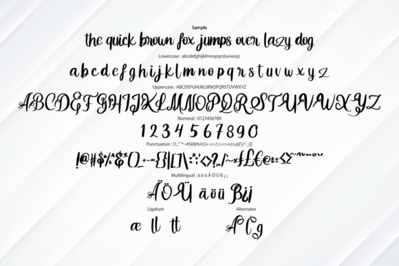 Krofin Font PNG with transparent background - Preview 5