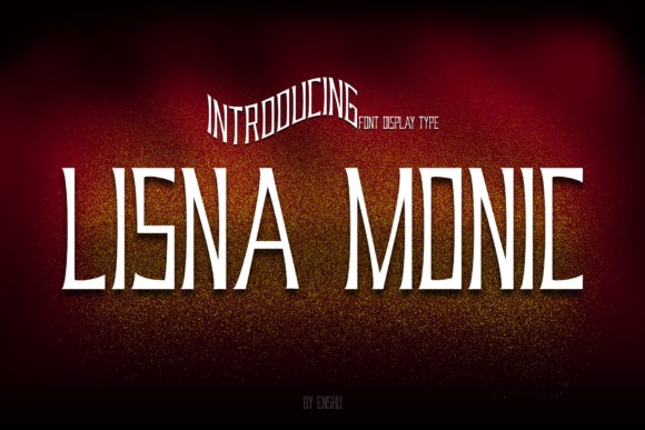 Lisna Monic Font PNG with transparent background - Preview 4
