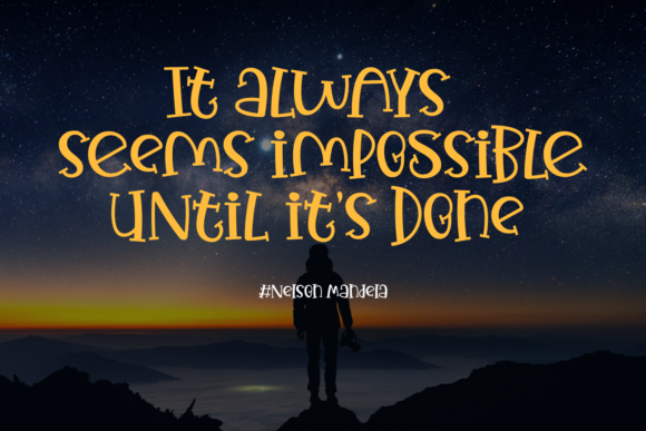 Little Bright Font PNG with transparent background - Preview 1