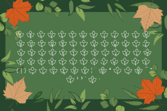 Maples Font PNG with transparent background - Preview 1