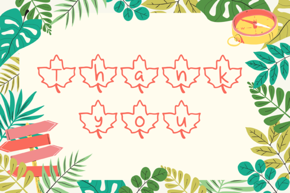 Maples Font PNG with transparent background - Preview 5