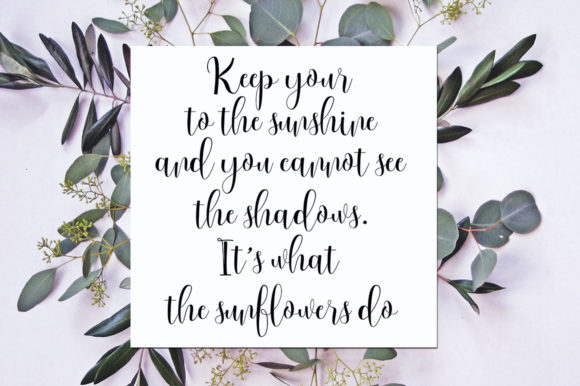 Moringa Script Font PNG with transparent background - Preview 3