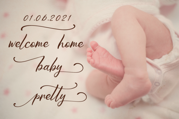 Motty Pybed Font PNG with transparent background - Preview 1