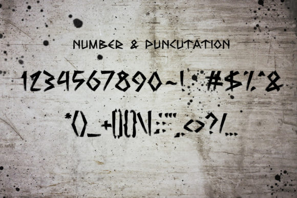 Murale Font PNG with transparent background - Preview 5