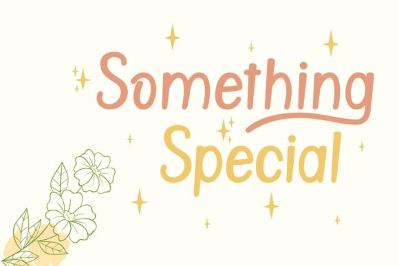 Over Sweety Font font preview - 3