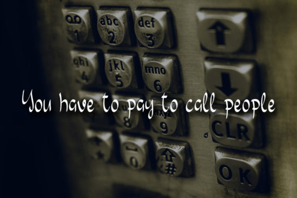 Payphone Font PNG with transparent background - Preview 3