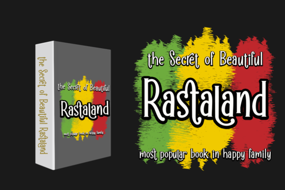 Rastaland Font PNG with transparent background - Preview 3
