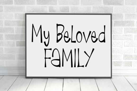 Rise and Shine Font PNG with transparent background - Preview 3