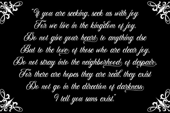 Rortves Font PNG with transparent background - Preview 4