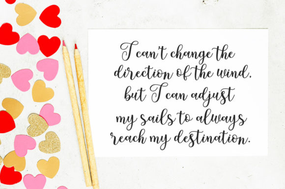 Sheyla Script Font PNG with transparent background - Preview 4