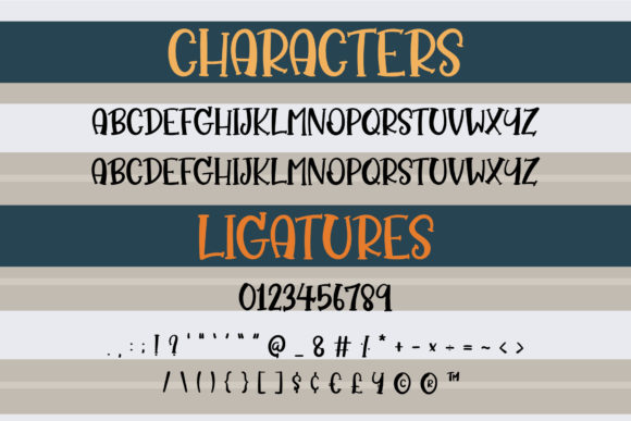 Always Watching Font - Preview 4