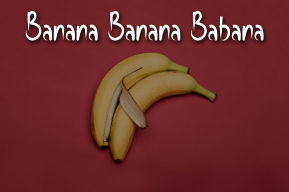 Big Banana Font - Preview 2