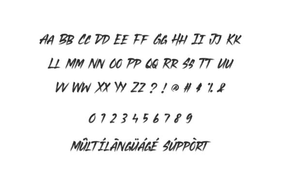 Blackish Font - Preview 2