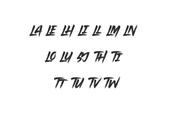 Blackish Font - Preview 4