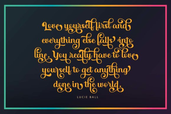 Bright Sunday Font - Preview 4