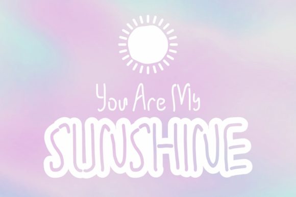 For Kids Font PNG with transparent background - Preview 2