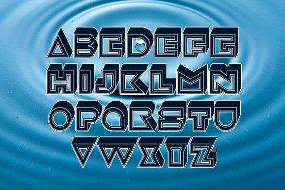 Freezer Font - Preview 2