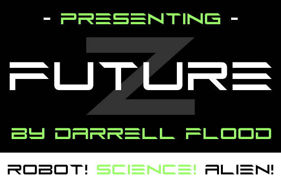 Future Z Font - Preview 1