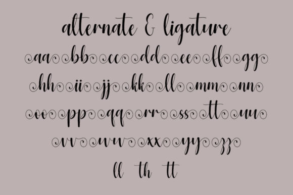 Gardenia Font - Preview 5