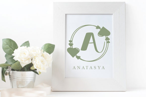 Hearth Love Monogram Font - Preview 3