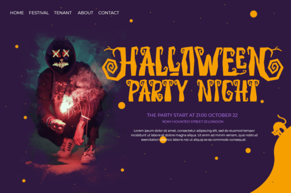Heyloween Font PNG with transparent background - Preview 4