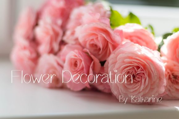 Katharine Font font preview - 4