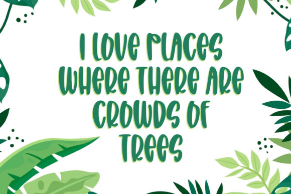 Mahogany Garden Font PNG with transparent background - Preview 2