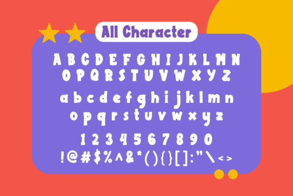 Meatblock Font font preview - 5