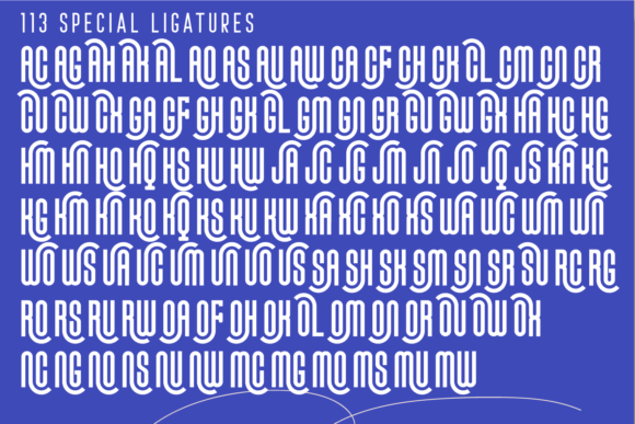 Muscular Strength Font PNG with transparent background - Preview 5