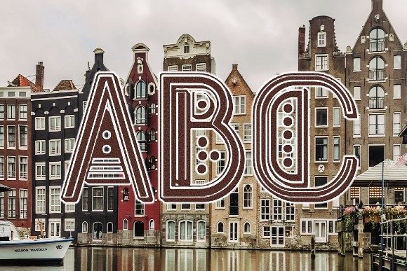 Netherlands Font PNG with transparent background - Preview 1