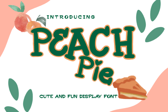 Peach Pie Serif Font By Rasa