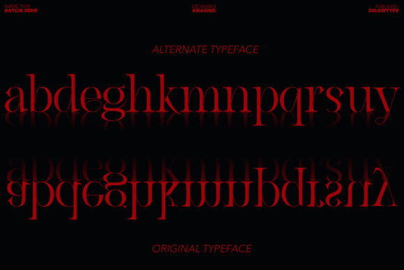 Raylig Semi Bold Font PNG with transparent background - Preview 6