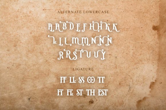 Rictor Barbossa Font PNG with transparent background - Preview 6