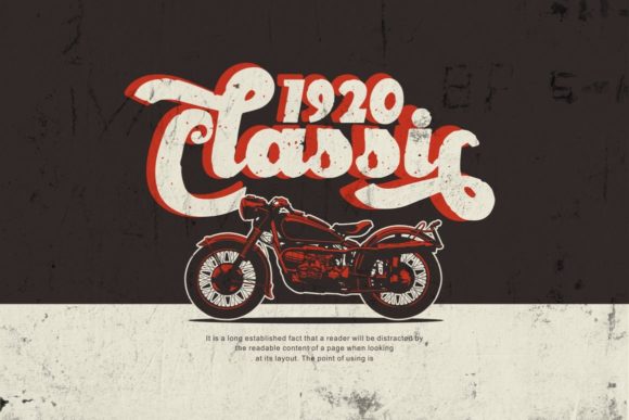 Royal Vintage Font PNG with transparent background - Preview 6