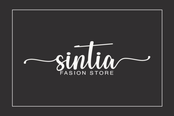 Silfia Font PNG with transparent background - Preview 4